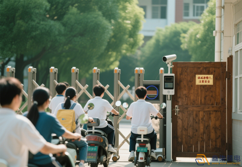 門禁擺閘如何防止電瓶車碰撞？